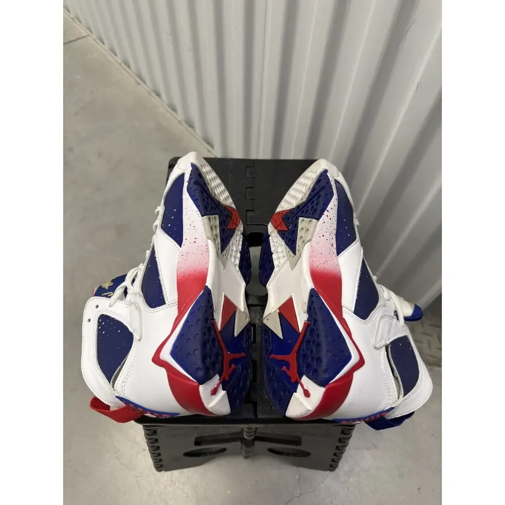 Nike Air Jordan 7 Tinker Alternate White Metallic Size 8.5 Men's - 304775-123